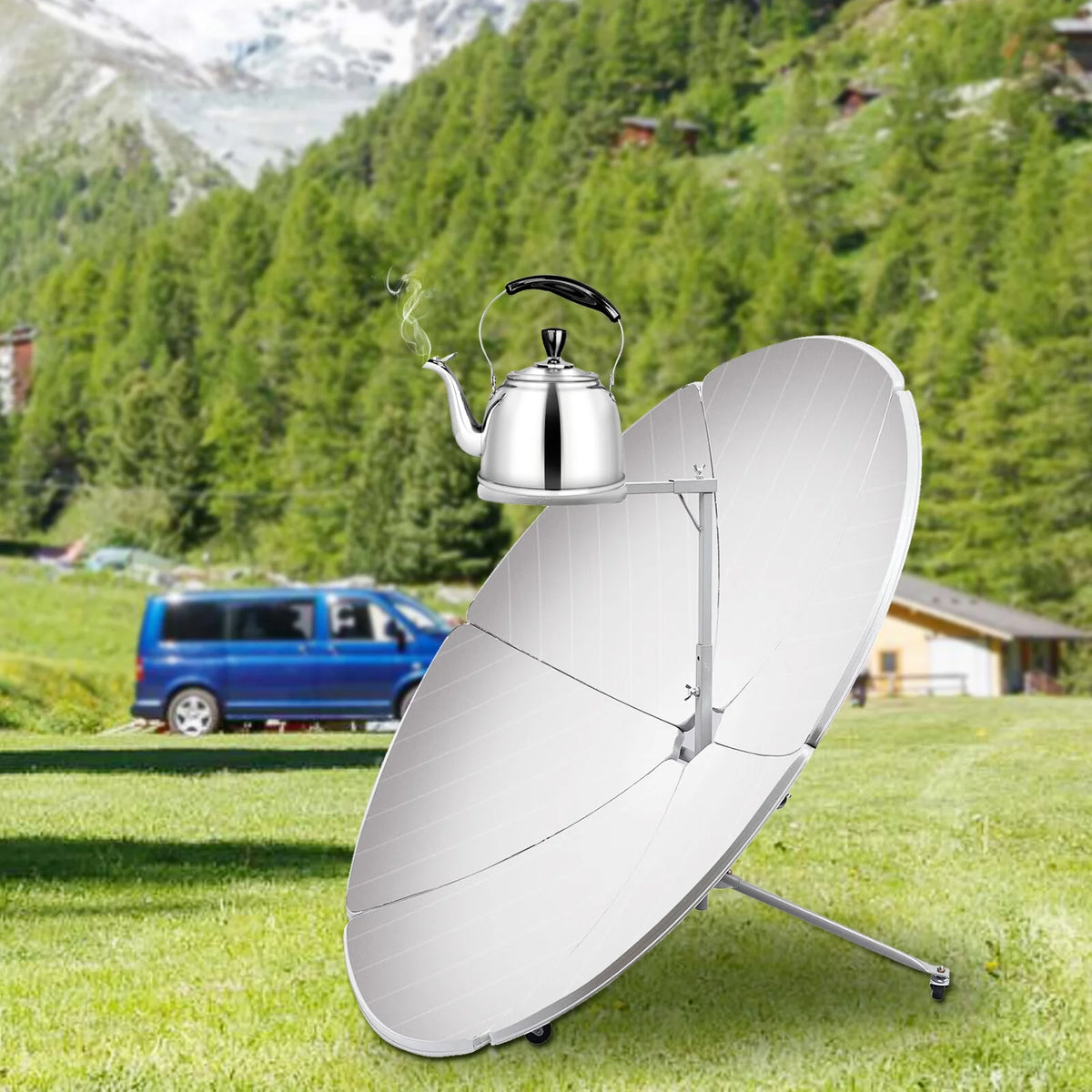Parabolic Concentrating Solar Cooker W91075