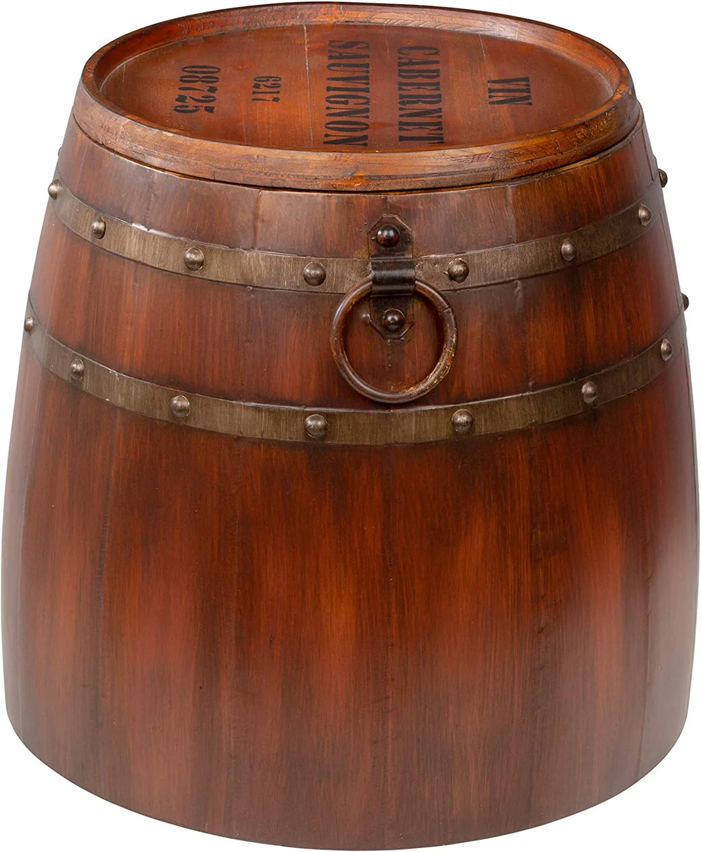 19 Inch Wine Barrel Side Table M213