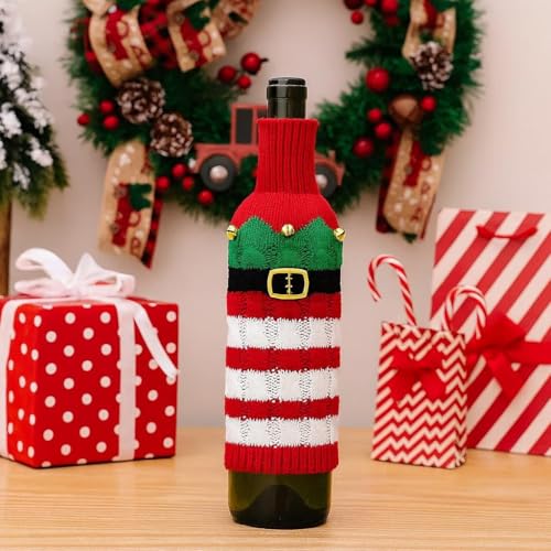 Christmas Wine Bottle Cover N5625