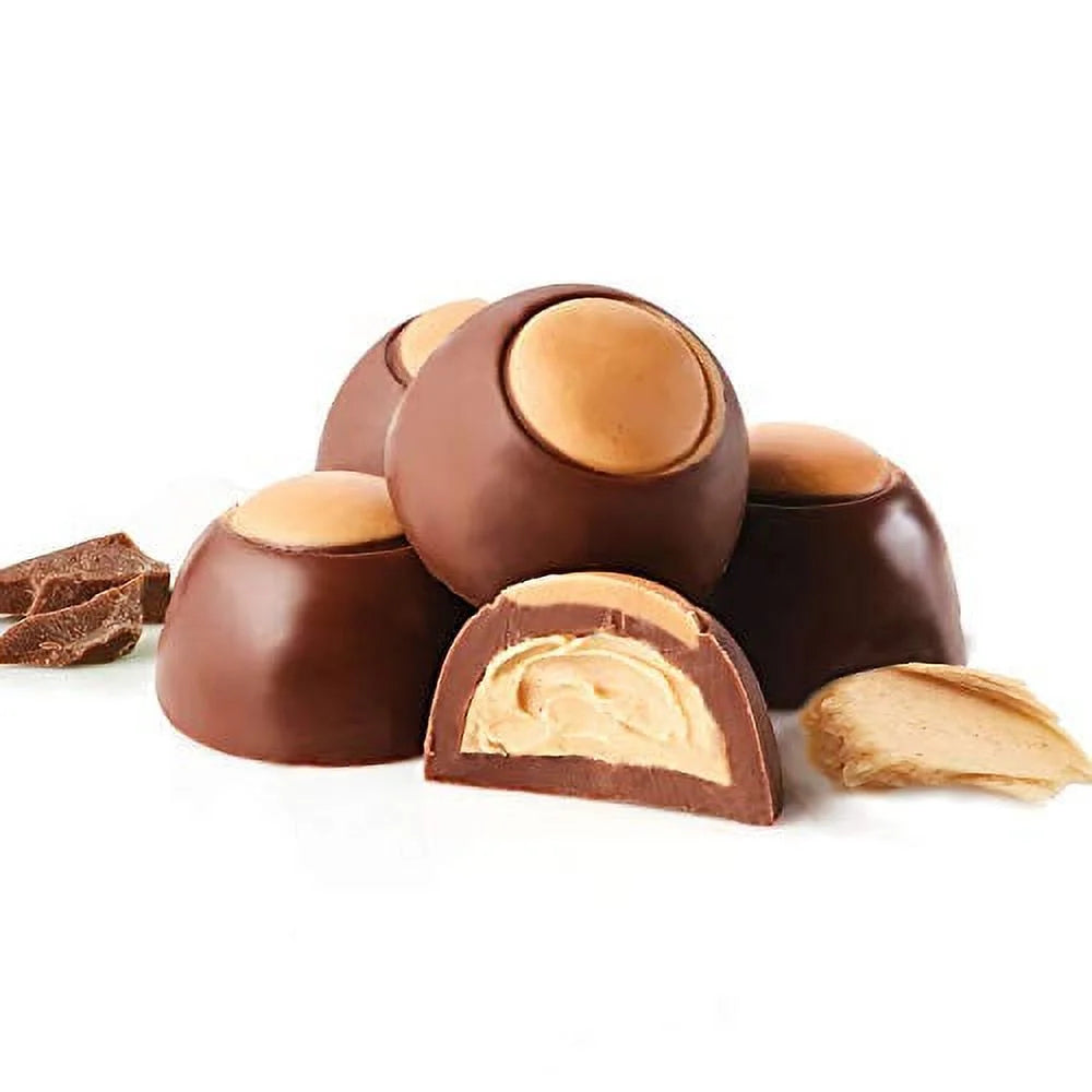 Peanut Butter Milk Chocolate Candy Gift Box 1 lb Y743315