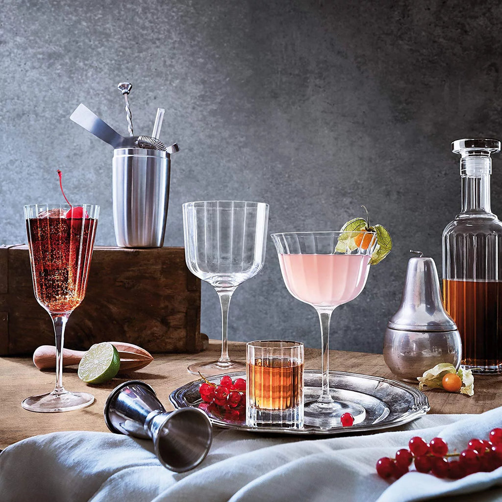 8.5 Oz Vintage Cocktail Glasses Set of 4 D704972