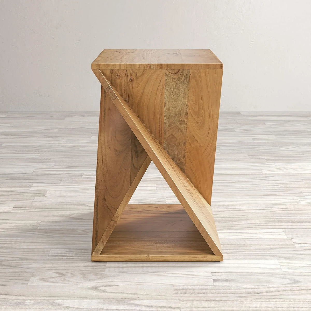 Solid Wood 24" Tall Modern Table B577