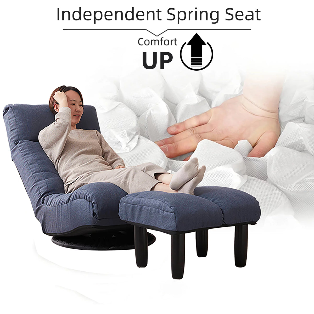 Floor Chair Single Sofa Reclining Chair C521