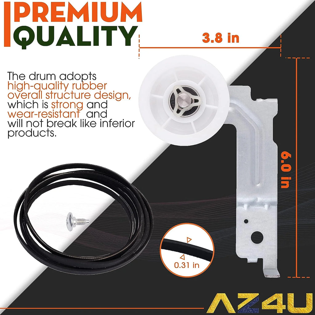 Dryer Repair Kit Rollers Belt Pulley P40455