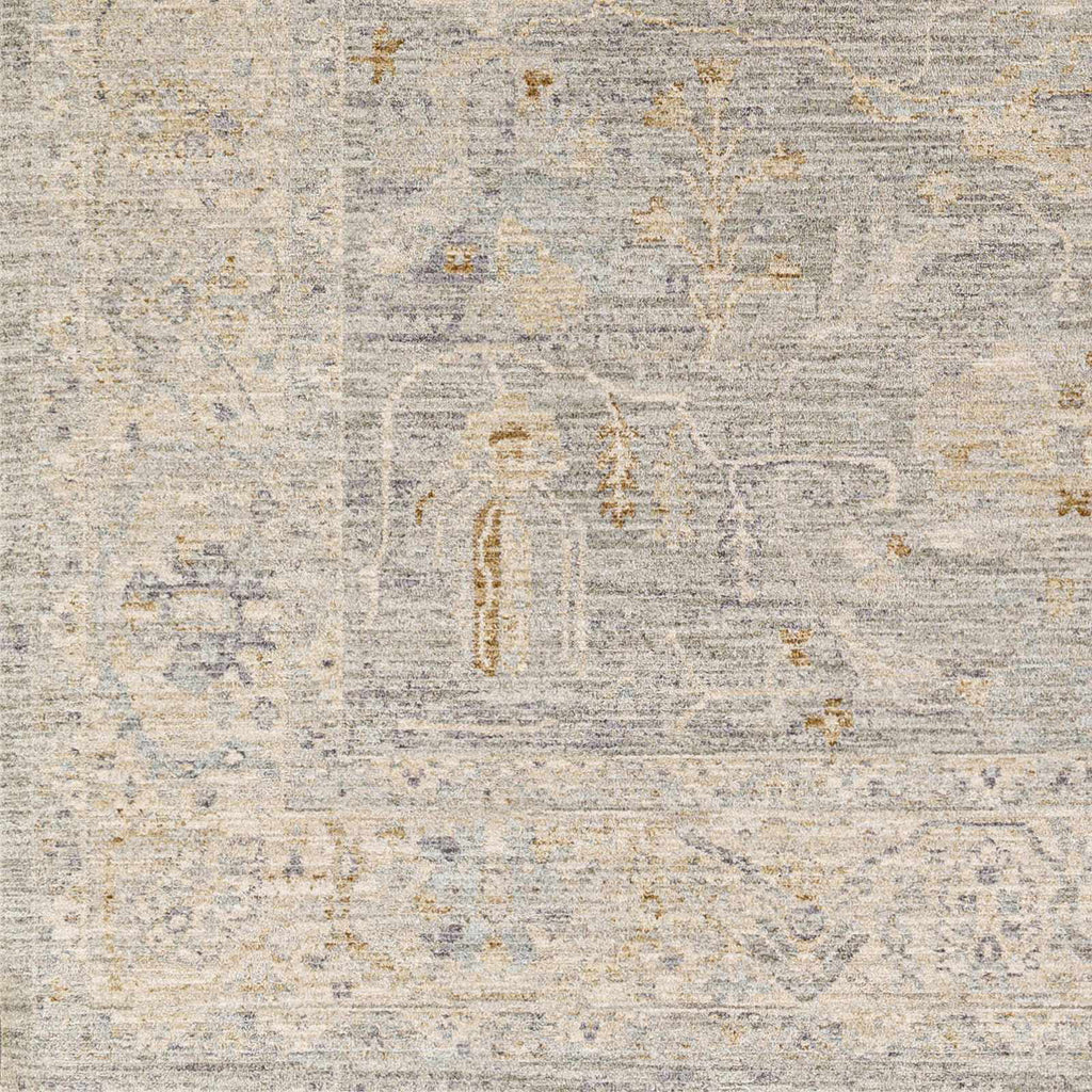 Gray Brown 10' x 14' Area Rug J905267