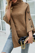 Solid Turtleneck Outerwear A668254