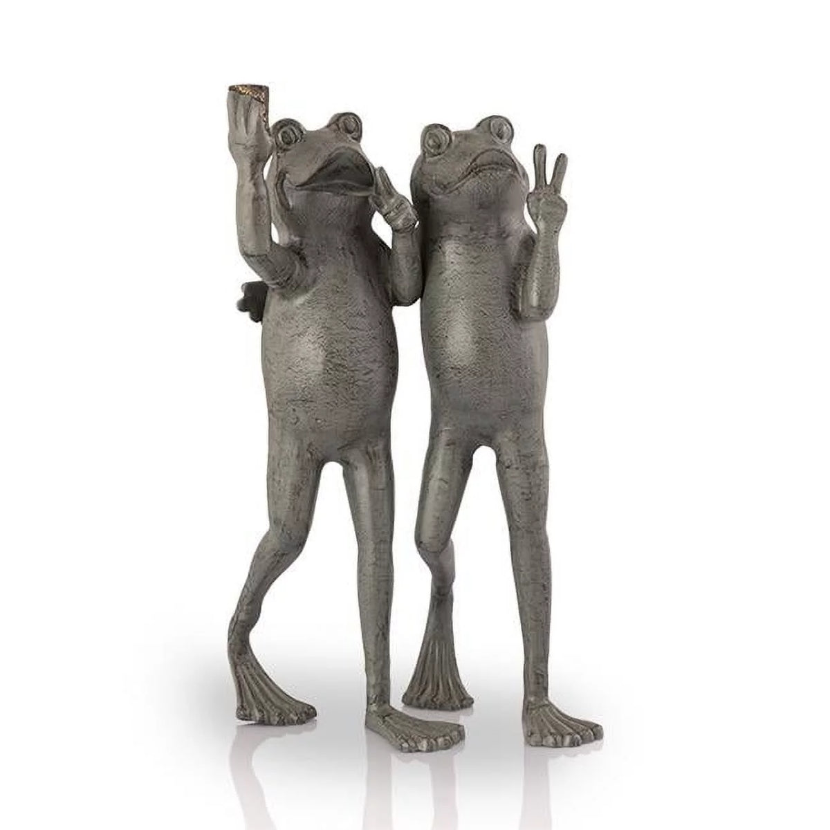 Verdigris Green Metal Garden Sculpture N865446
