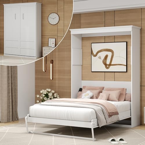 Full Space Saving Murphy Bed White J42682