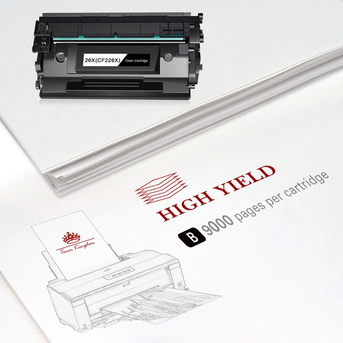 Black Toner 1-Pack W314