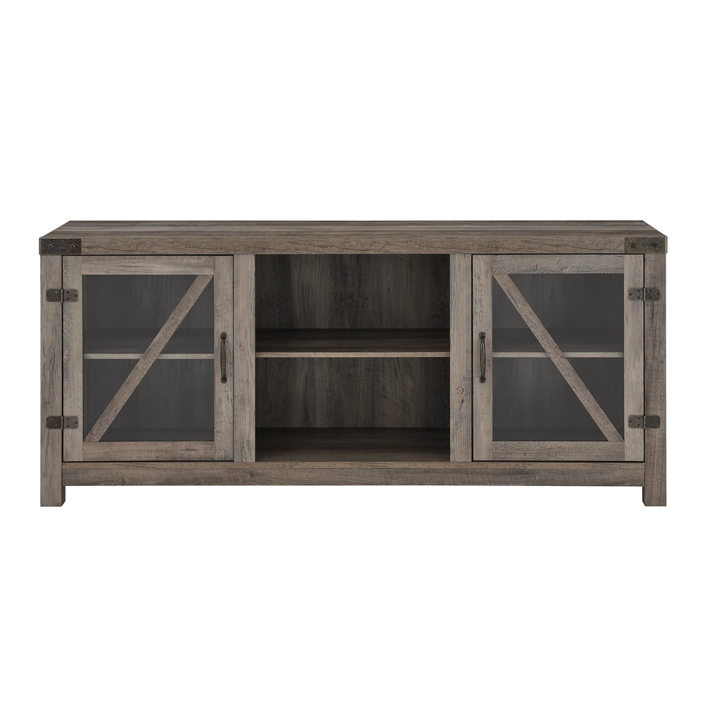Glass Door TV Stand S596
