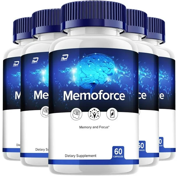 All-Natural Memory and Focus Support Capsules 5 Pack 300 Capsules V48574