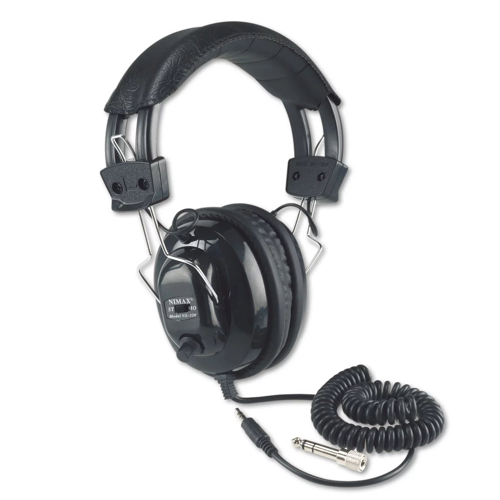 Portable Stereo Headphones with Volume Control F990