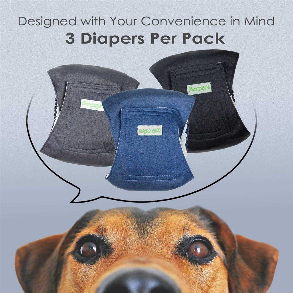 Washable Dog Diapers Male Dog Belly Wrap H384