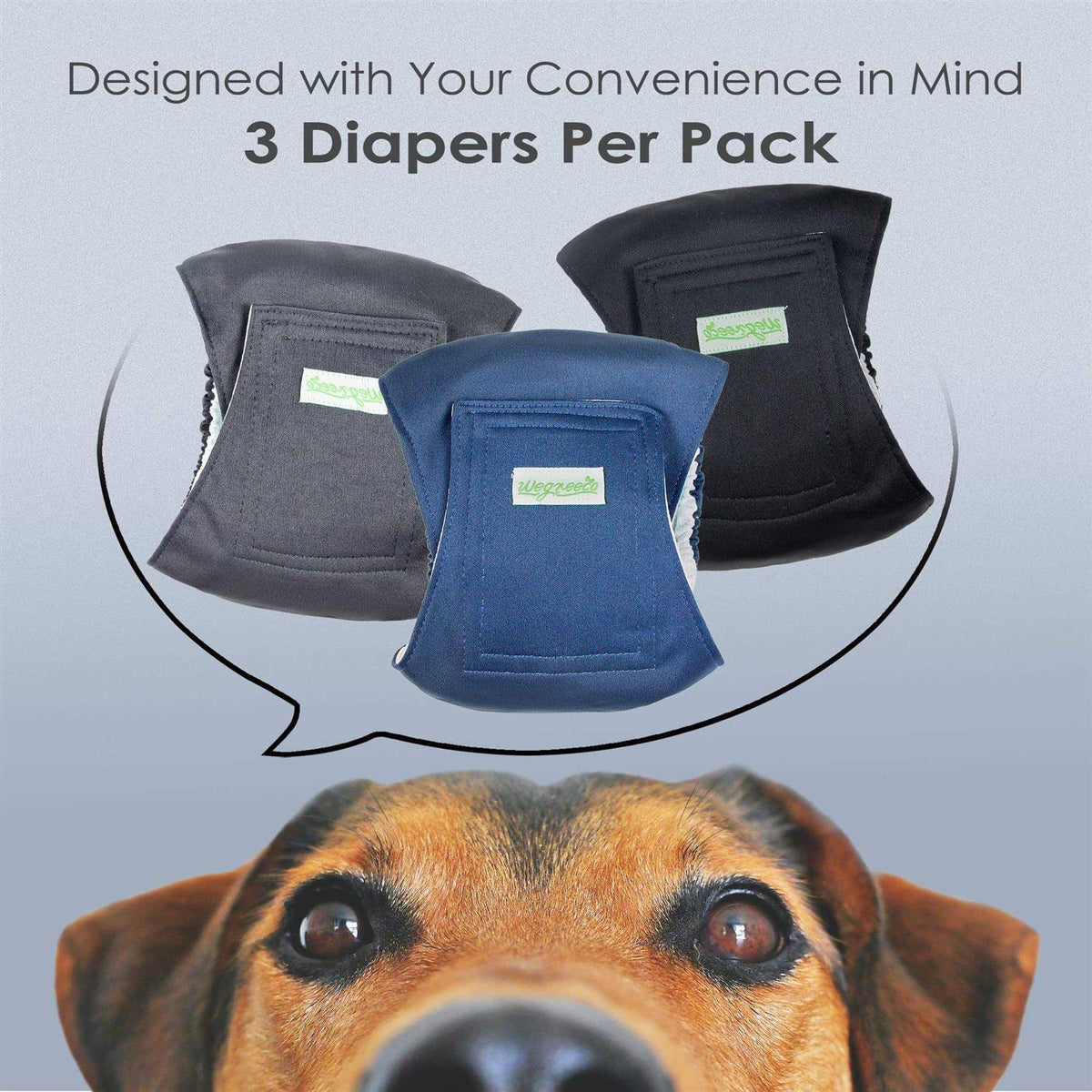 Washable Dog Diapers Male Dog Belly Wrap H384