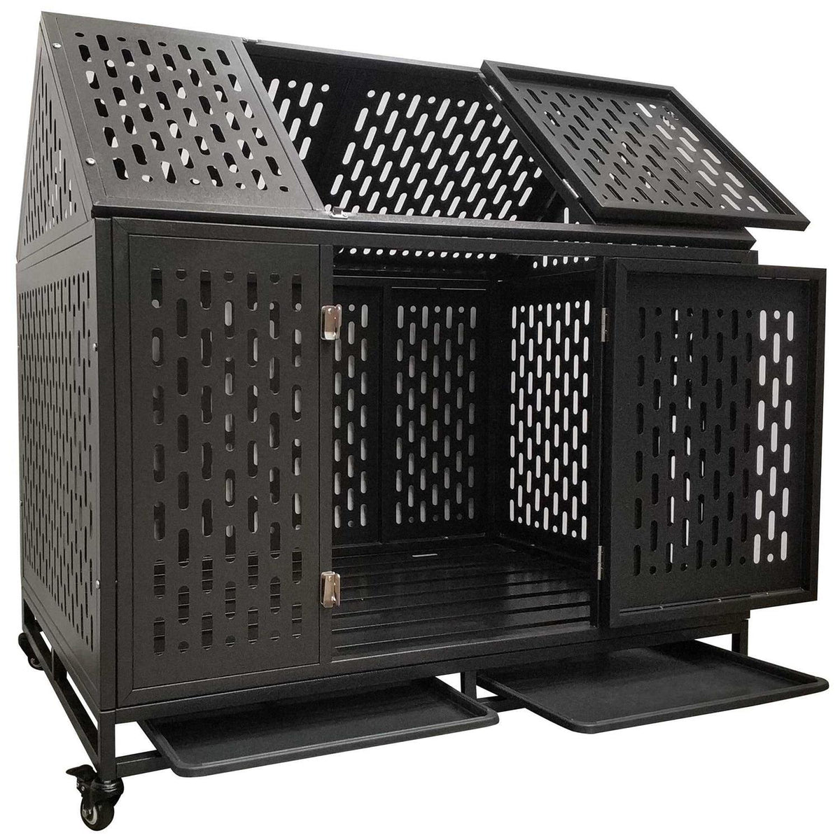Heavy Duty Dog Crate Cage Kennel W749643