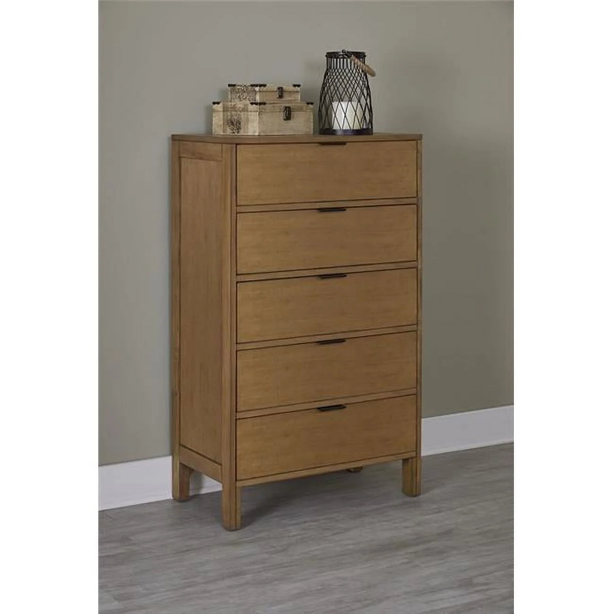 5 Drawer Wood Chest X915163