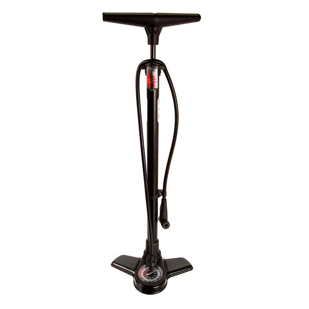 Black 160psi Floor Pump T525666