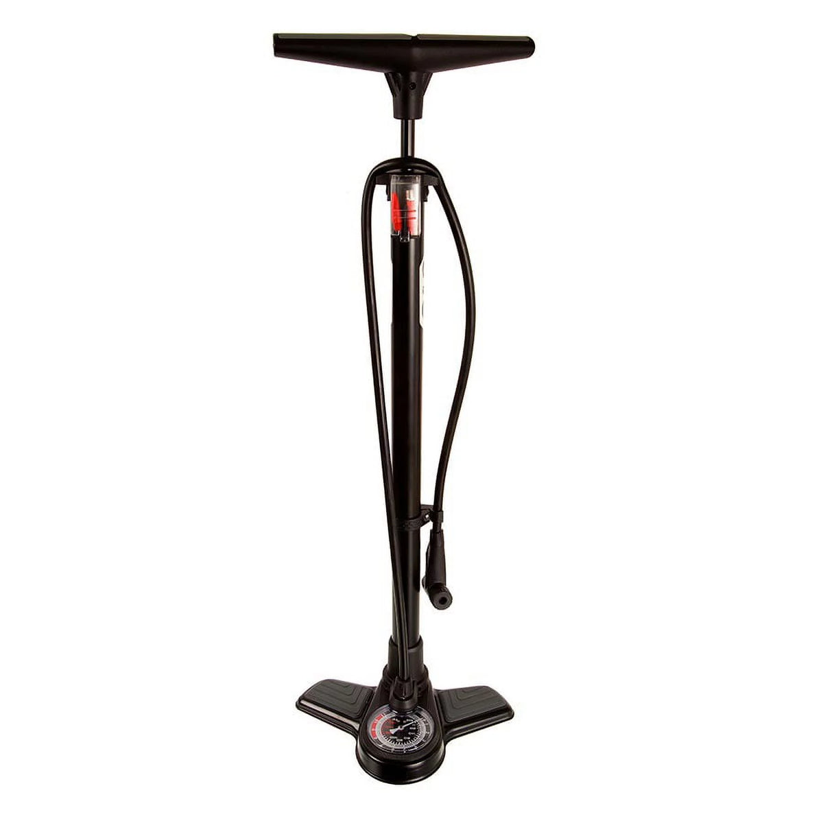Black 160psi Floor Pump T525666