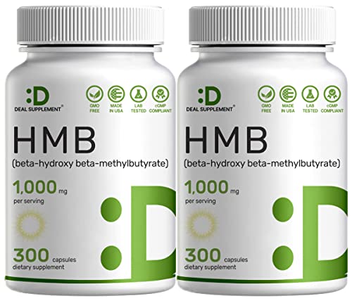 Ultra Strength HMB Supplements 1000mg 600 Capsules L2291