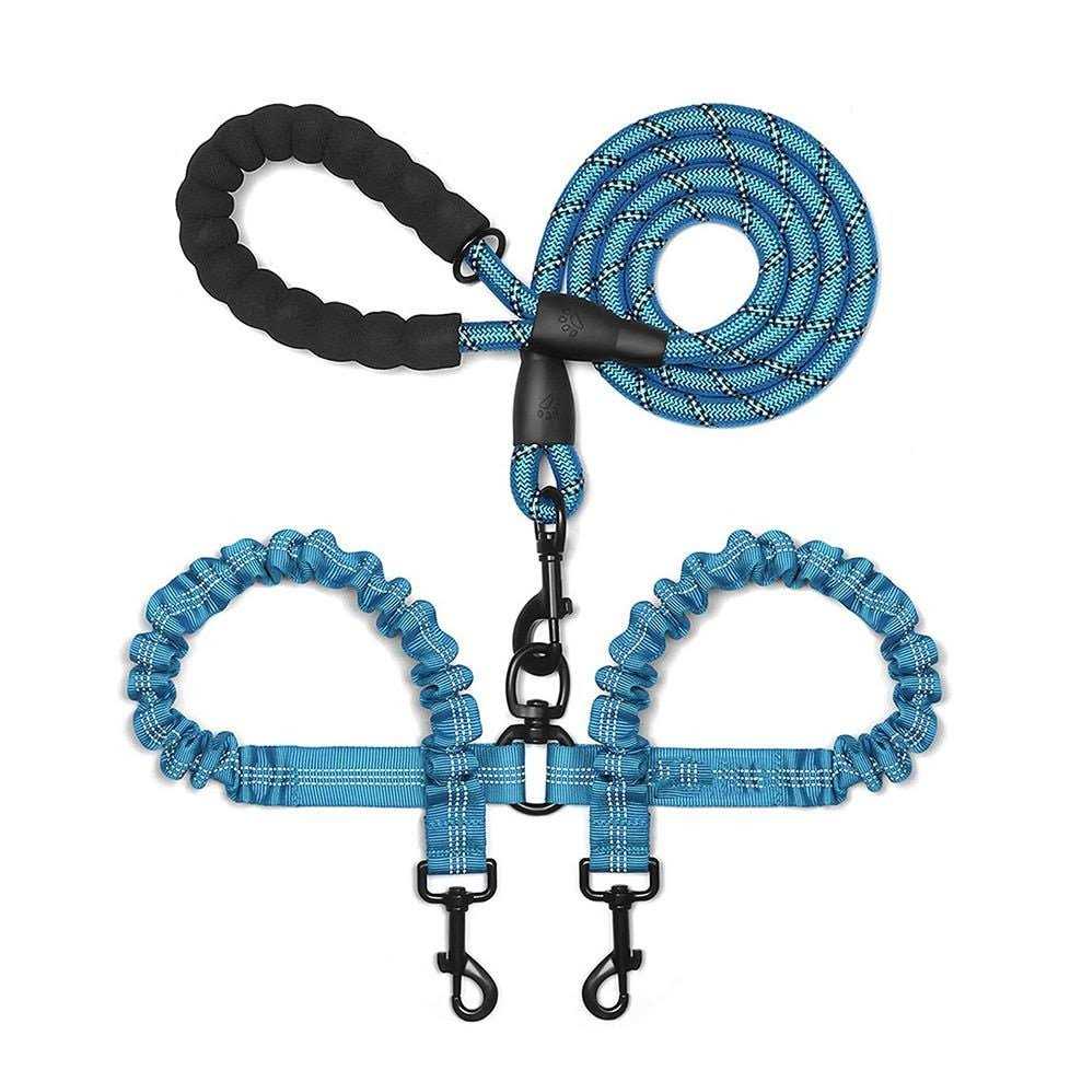 Double Dog Leash 360 Swivel No Tangle F576
