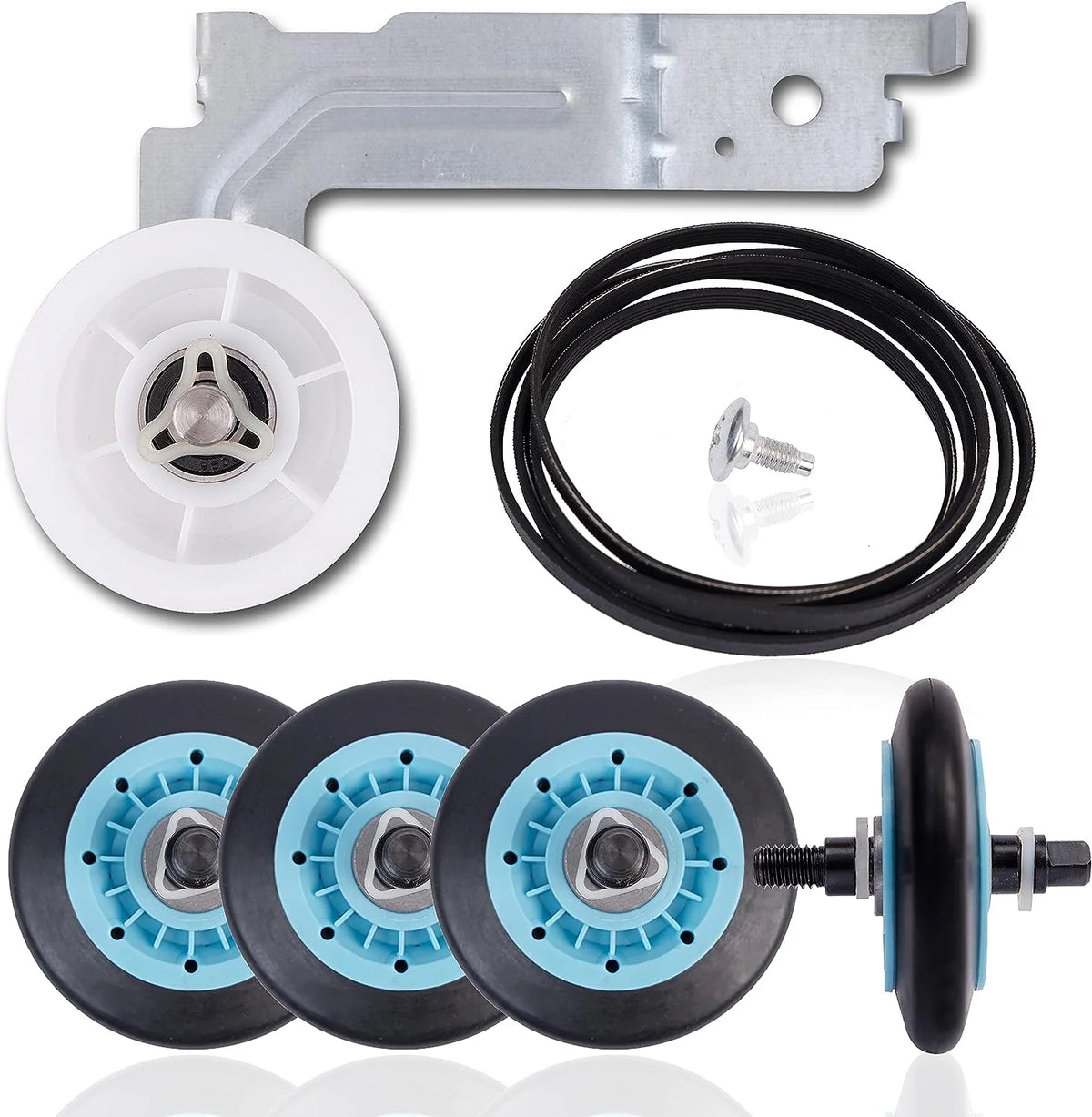 Dryer Repair Kit Rollers Belt Pulley P40455