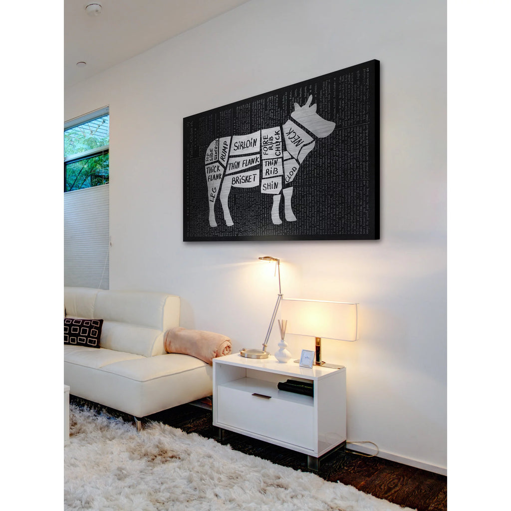 Painting Print on Brushed Aluminum L61897