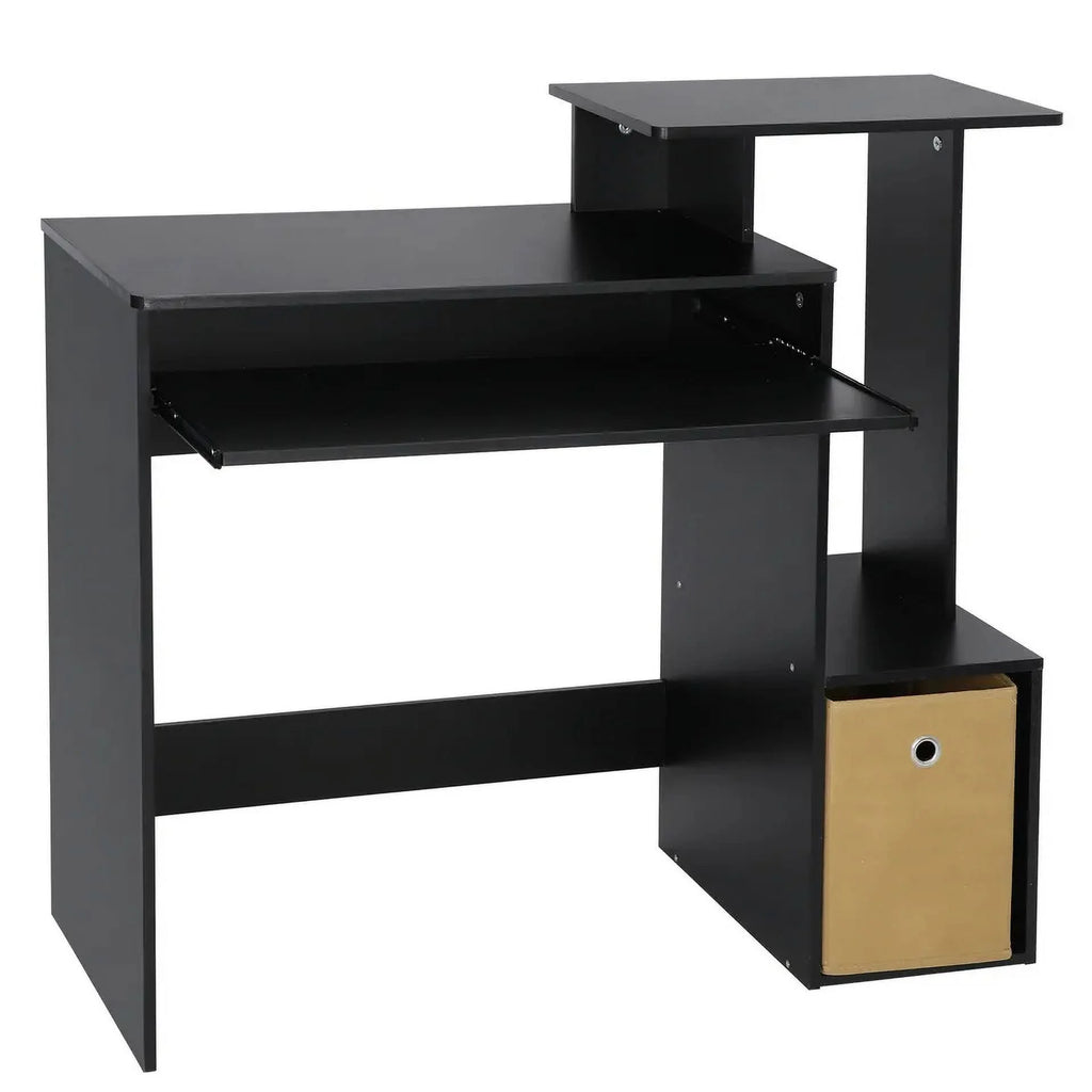 Multipurpose Home Office Computer Writing Desk With Bookshelves G21135