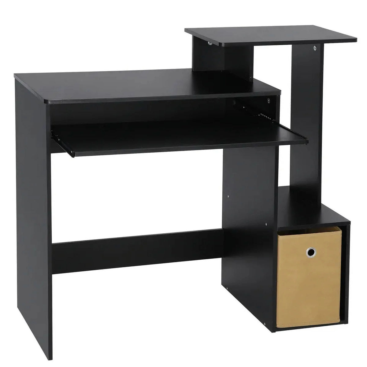 Multipurpose Home Office Computer Writing Desk With Bookshelves G21135