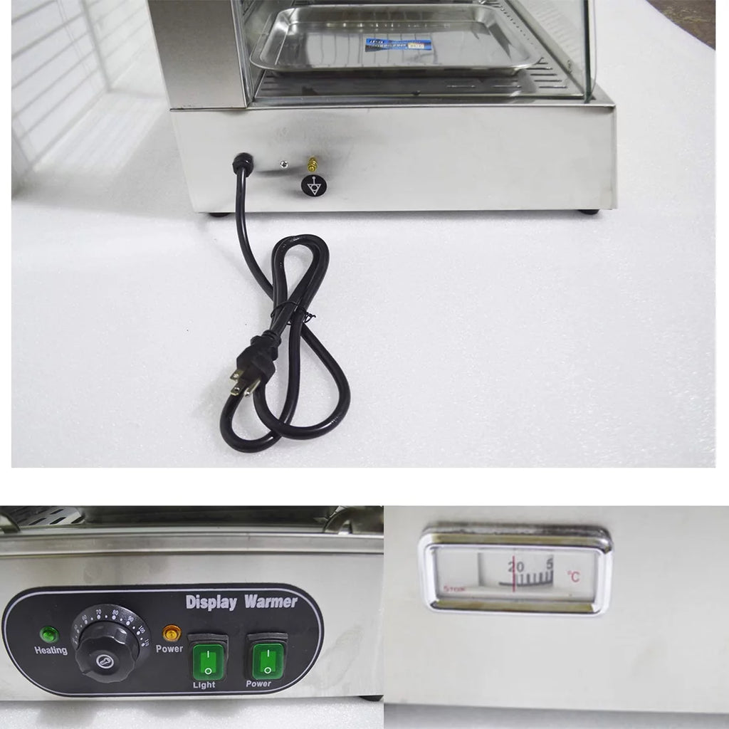 3 Tiers Electric Food Warmer Display Cabinet S46372