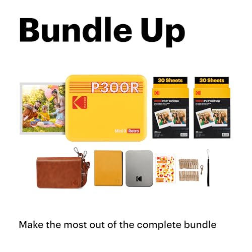 Portable Photo Printer 3x3 inches White U778479