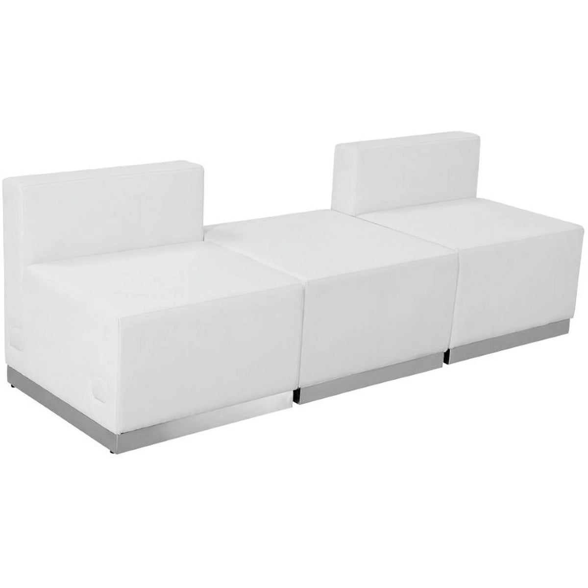 3 Piece Reception Seating in White Y8968