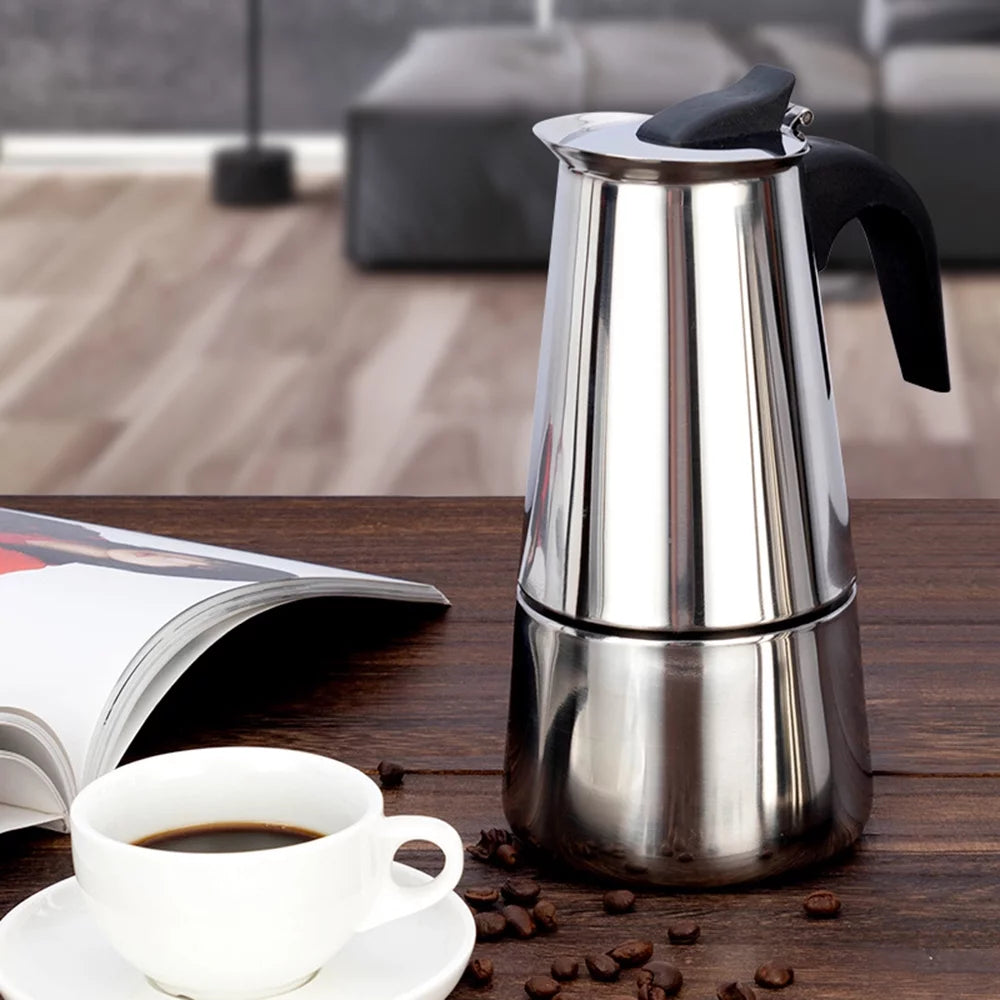 Stainless Steel Electric Coffee Maker J160304