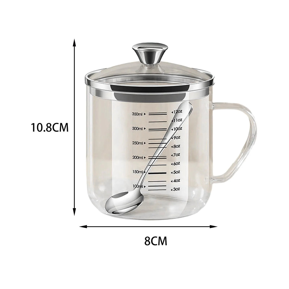 Glass Measuring Cup 350ml F970