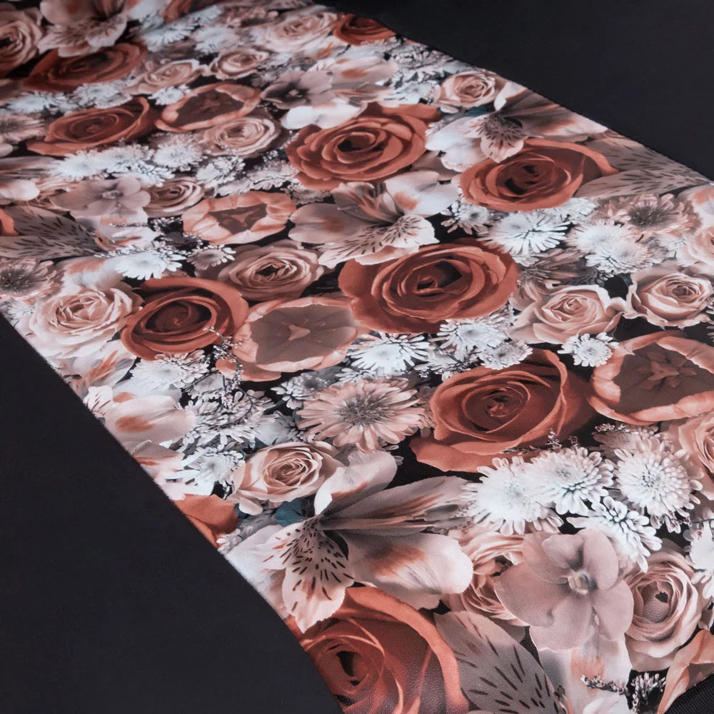 Rose Flower Seat Covers 2 Sets R33578