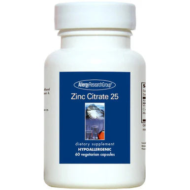 Zinc Citrate 25mg 60vc J48545