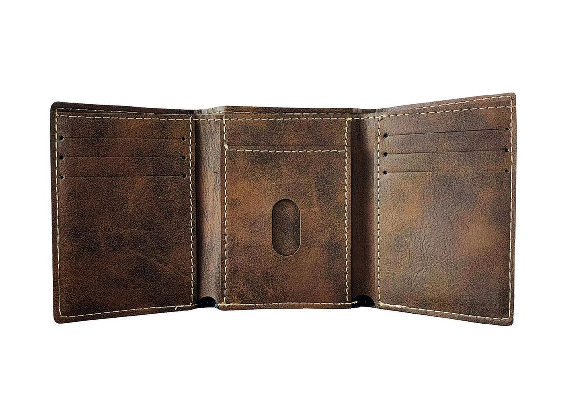 Rustic Leather Wallet X346081