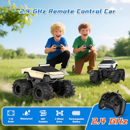 1:18 2.4 GHz Waterproof 4WD Off-Road RC Monster Truck L578