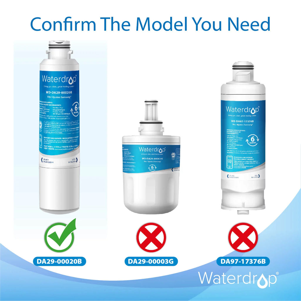 Refrigerator Water Filter, 2 Filters F53477