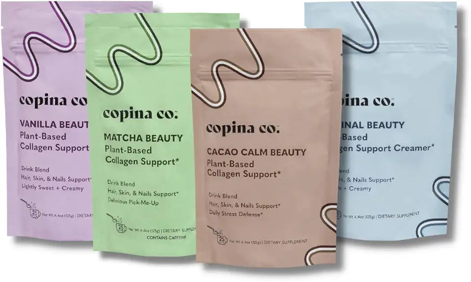 Plant Based Vegan Collagen Booster Smoothie Drink Mix Variety Pack T77818