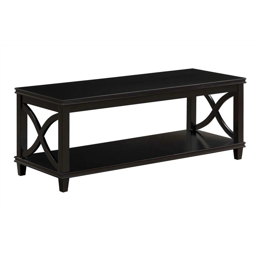 Black Wood Coffee Table F2281
