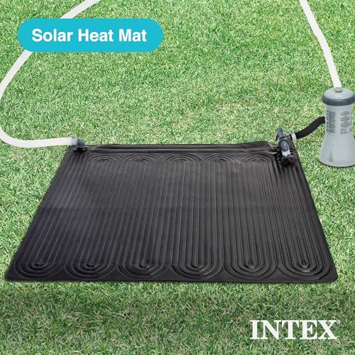47 Inch Solar Pool Water Heater Mat with Hose Attachment N84697