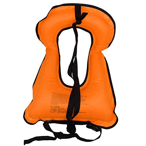 Inflatable Snorkel Vest Adult Snorkeling Jackets L94465