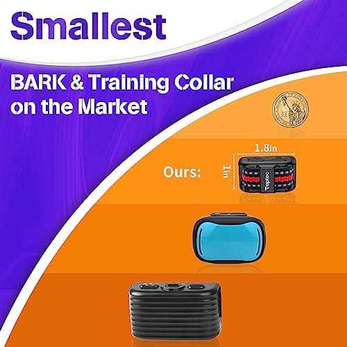 Smallest Lightest Anti Bark Training Collar for Small Dogs 5-15lbs V47745