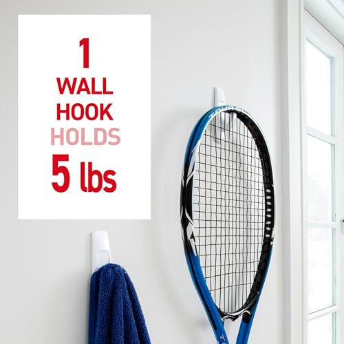 Large Utility Hooks, 7 Hooks, 12 Strips C6892