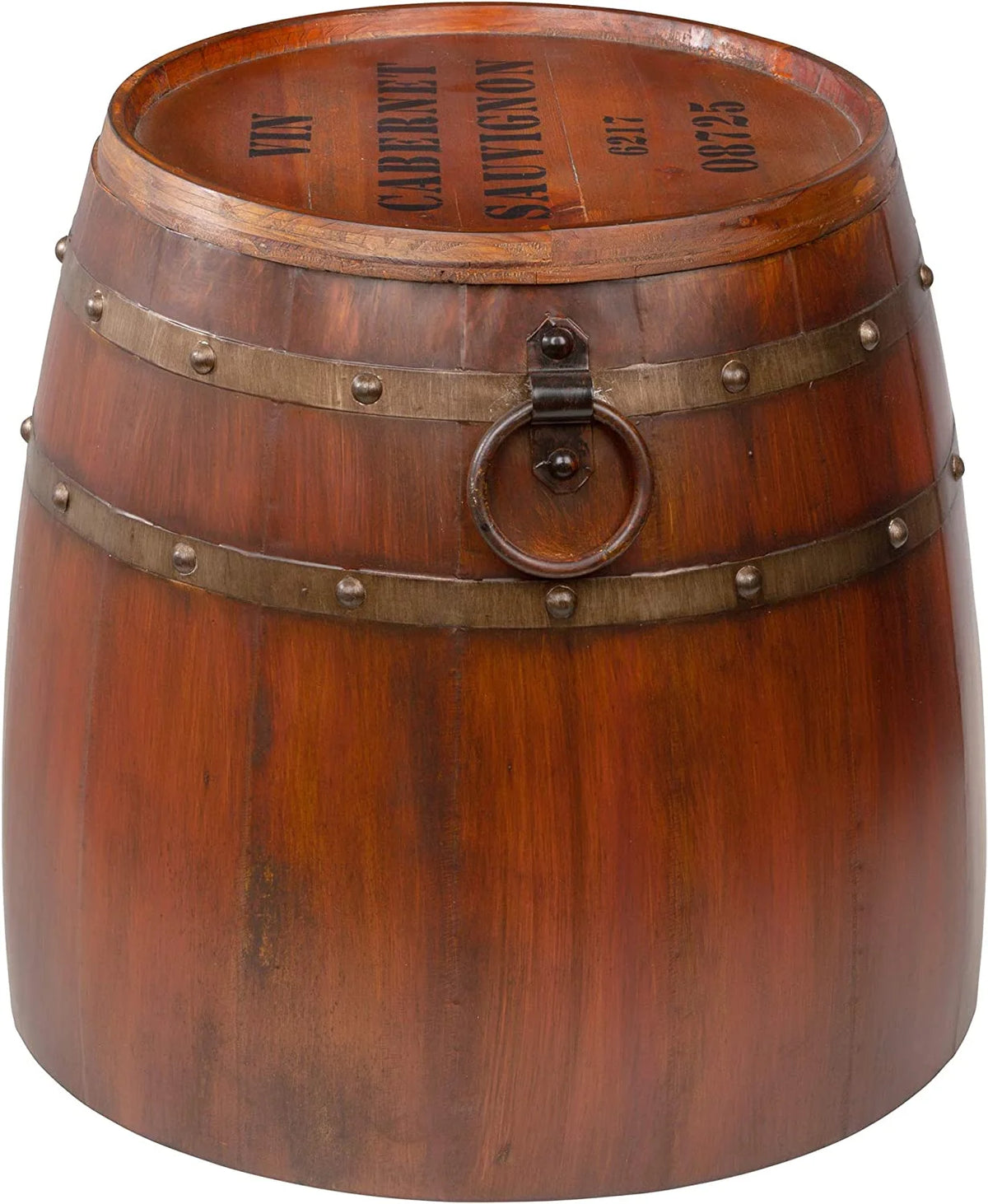 19 Inch Wine Barrel Side Table M213