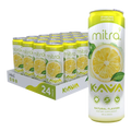 Plant Based Sparkling Drink with Kava Root Extract 12 Fl. Oz Lemonade 24 Pack M227
