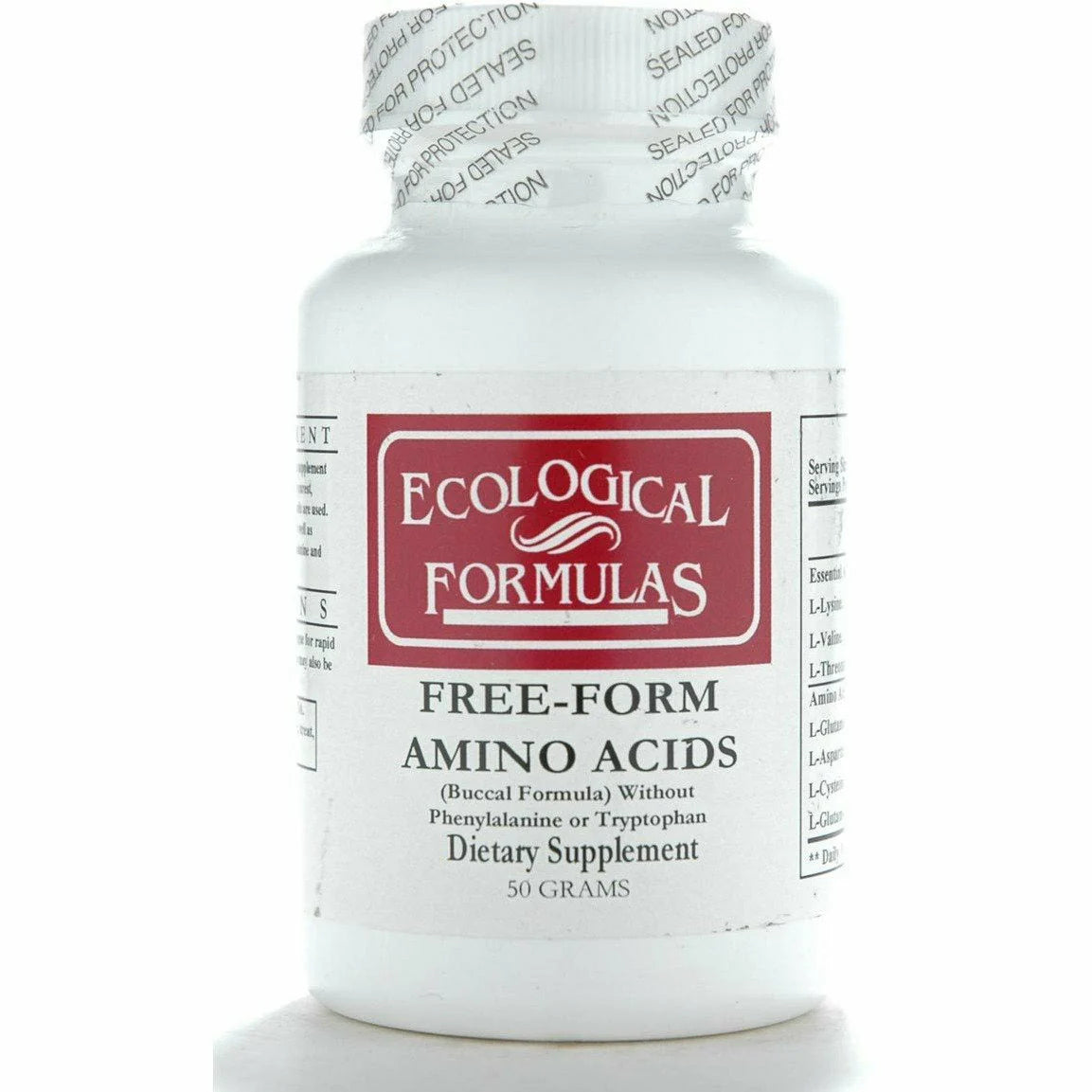 Free-Form Amino Acids 50 gms S806