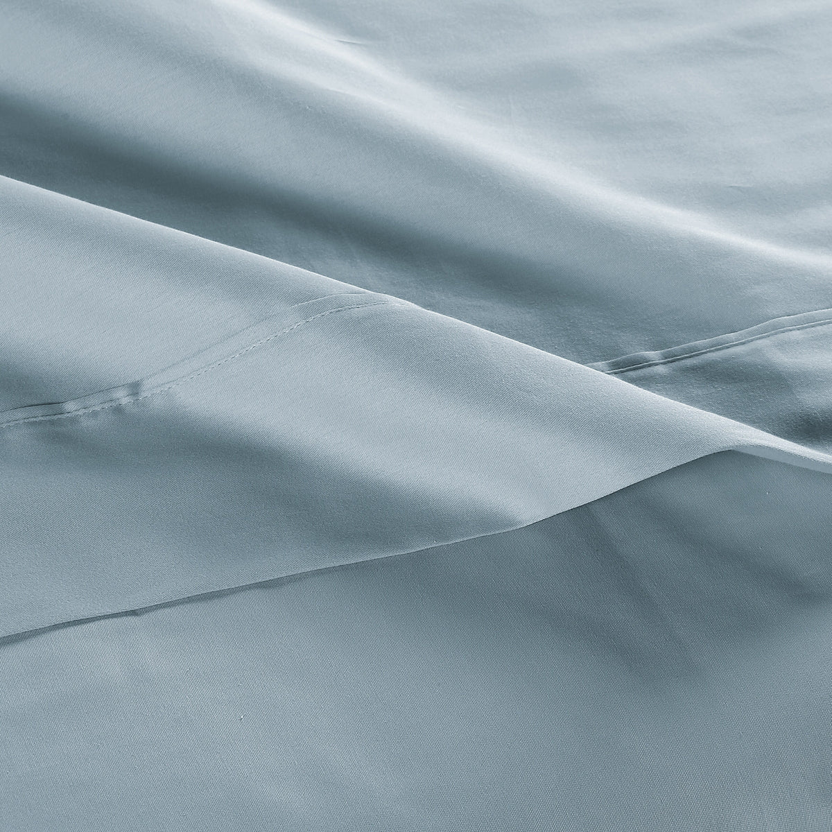 Cotton Sheet Set Queen Blue/Gray H67478