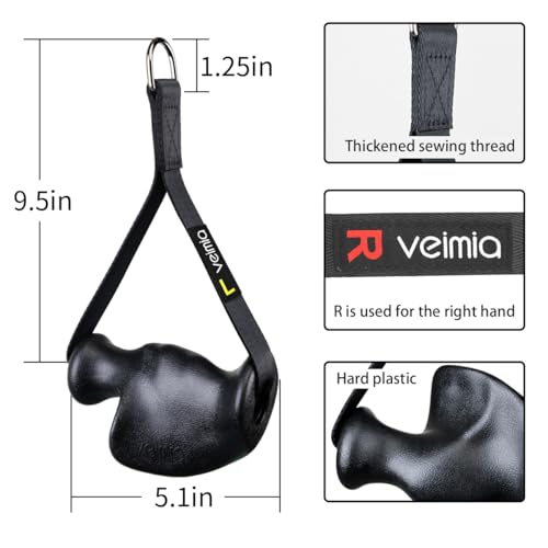 Ergonomic Cable Machine Handles G804