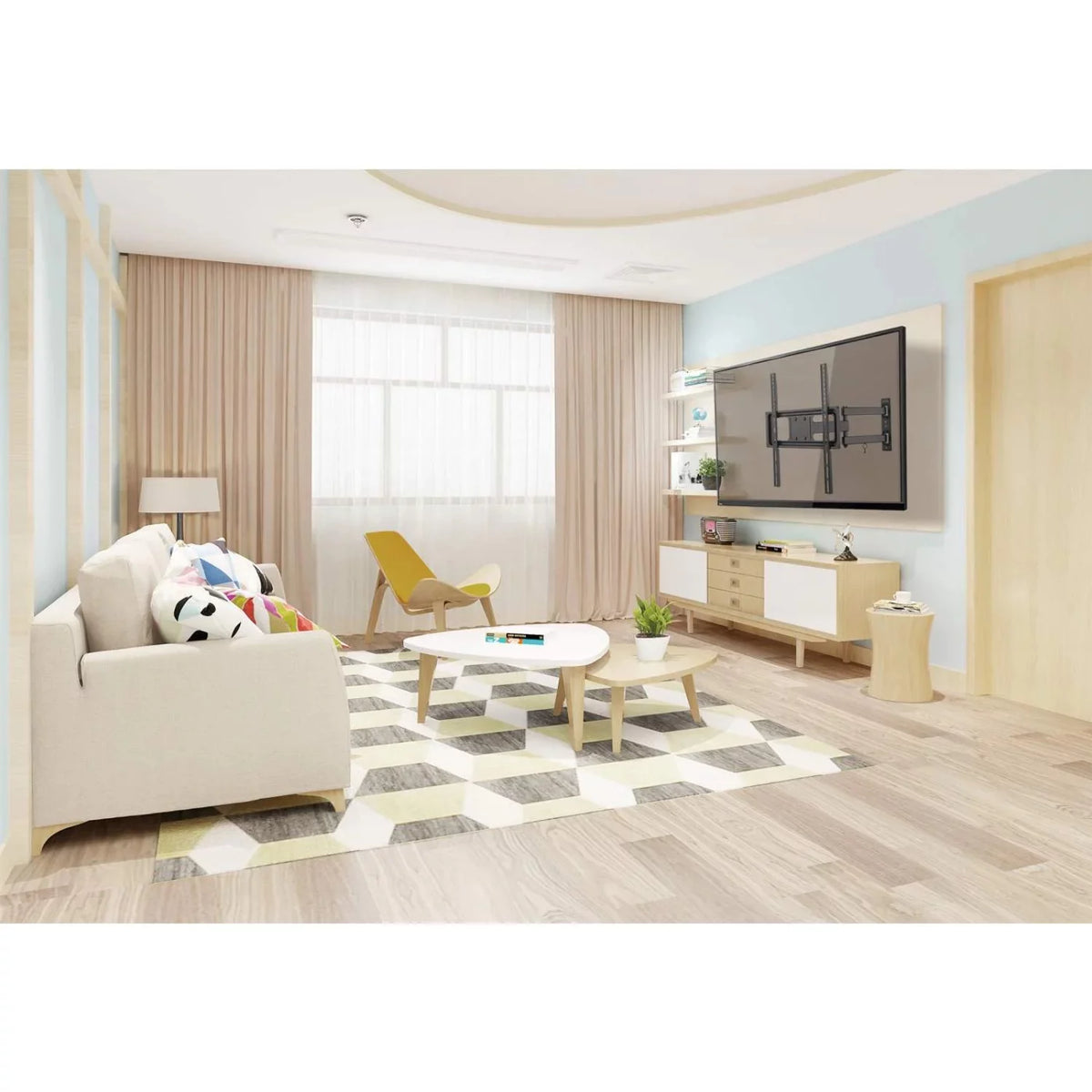 Universal Full-Motion Wall Mount Y3877